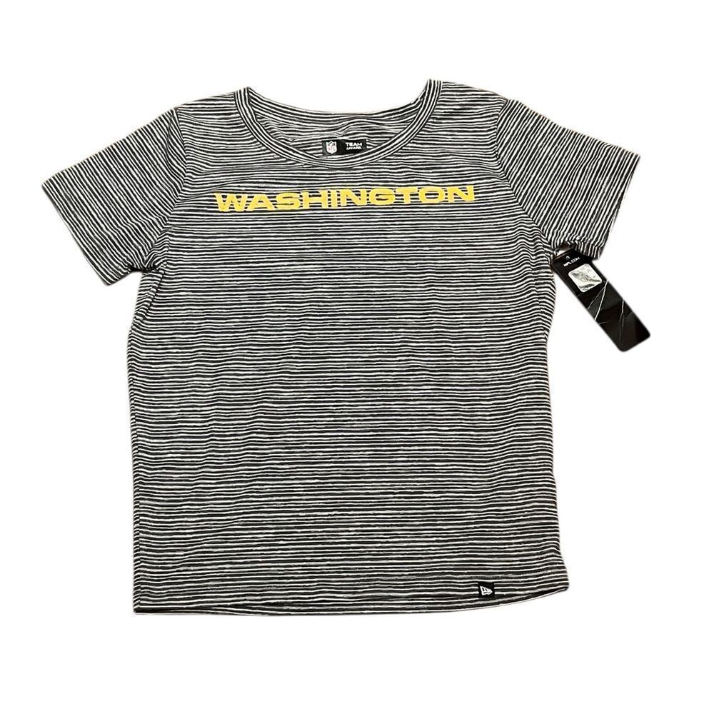 Washington NFL Team Apparel Women’s Striped‎ Shirt, Size S, NWT